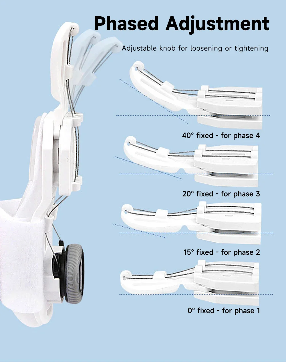 Bunion Corrector regolabile alluce valgo correttore piede dito ortopedico correzione della punta separa le dita dei piedi stecca sollievo cura del