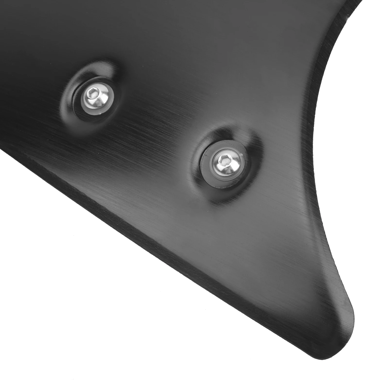 زجاج أمامي من الألومنيوم الأسود لسيارة BMW R nineT 2014-2020 - يناسب جهاز البراغي/الشاشط النقي، مجموعة واحدة من البراغي والحشوات #3