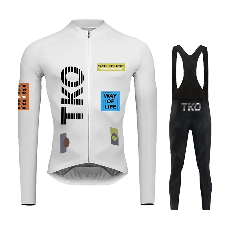 

TKO Cycling Jersey Long Sleeve Summer Spring Bicycle Long Jersey Road Bike Clothing Pro Team bicycle cycling clothes