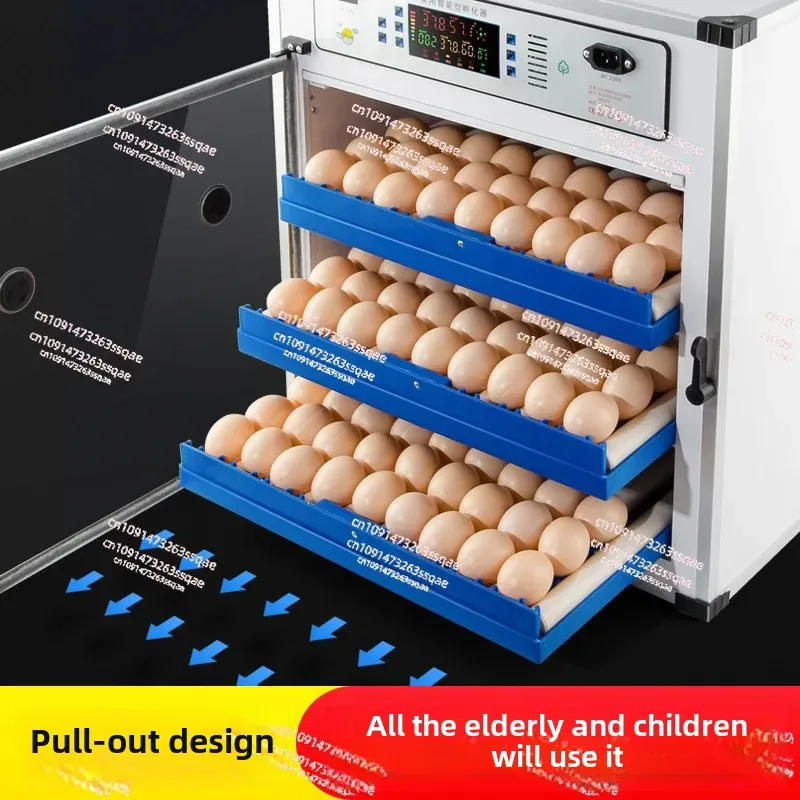 Automatic household intelligent large egg incubator medium-sized breeding, egg incubator