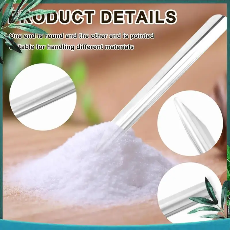 16 Pieces Lab Spatula Fortransferring Scooping Mixing Powders Pastes Classrooms Laboratory Tool