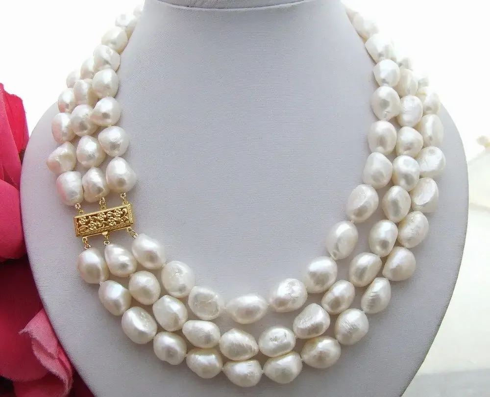 Natural freshwater pearls 17\