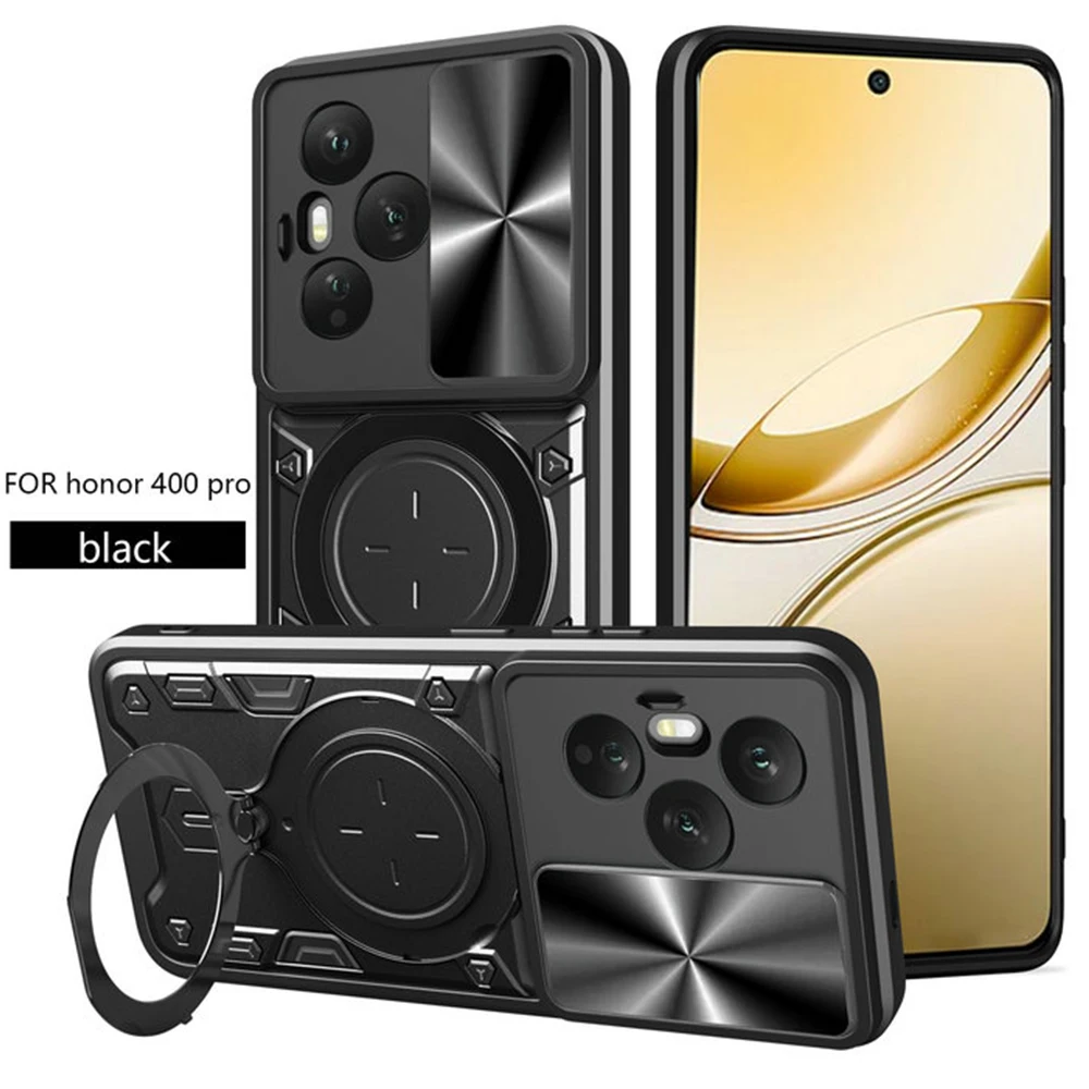 

Противоударный чехол Honor 400 Pro 5G для Huawei Honor 400 Lite, защитное кольцо для камеры, задняя крышка Honor 400 400 Pro, бампер Funda