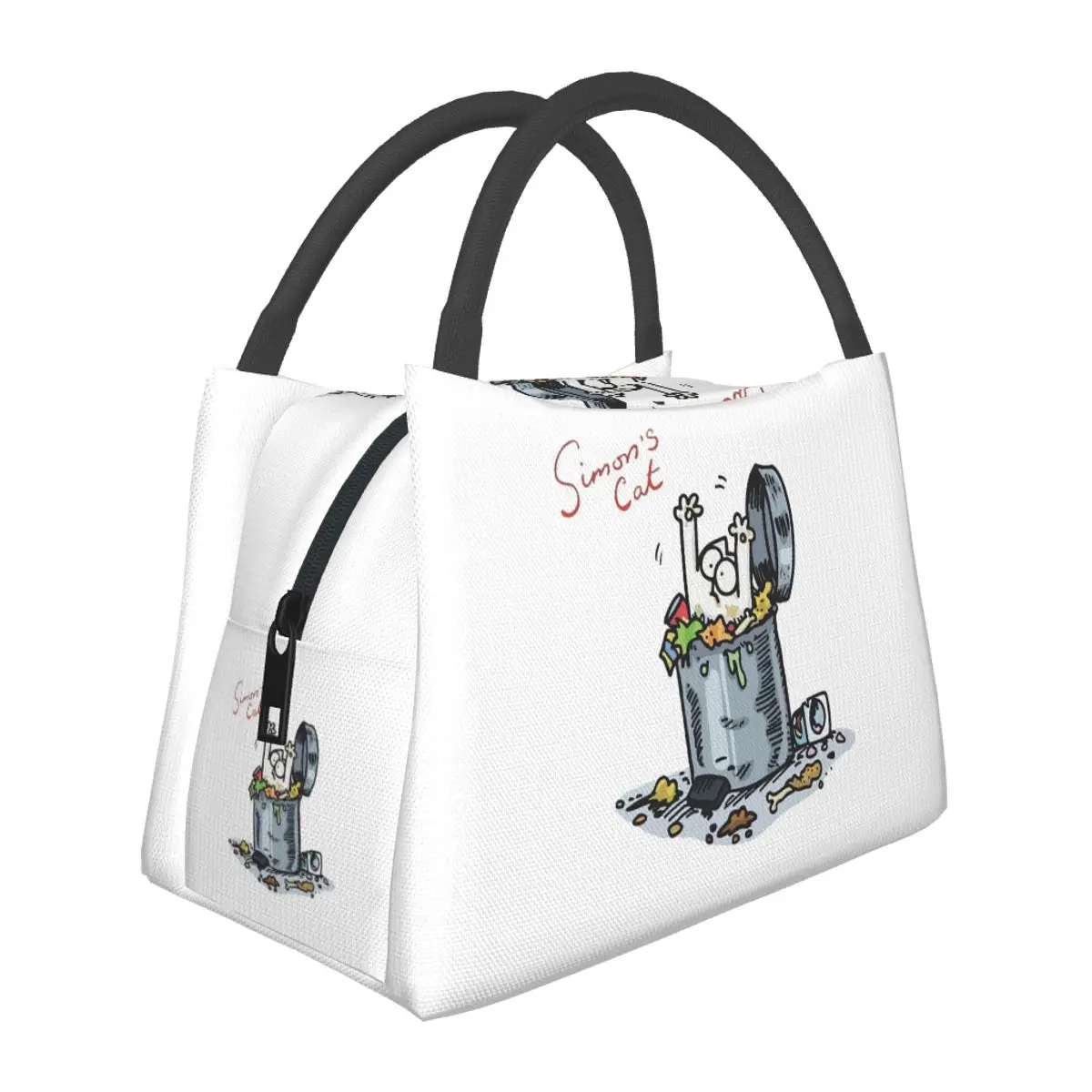 

Термосумка для обедов с изображением котиков Симонса для женщин, герметичный контейнер для хранения еды, термосумка-холодильник для бенто-боксов