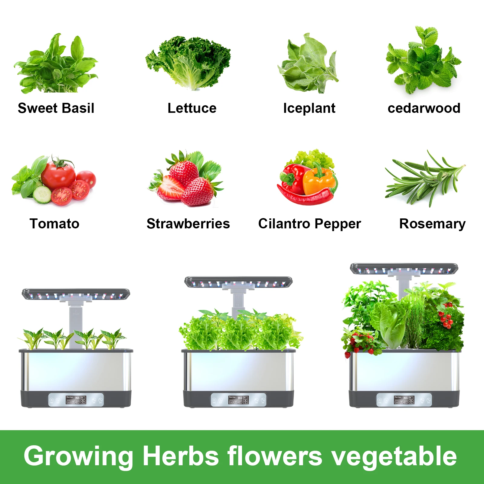 Smart WiFi Hydroponics Growing - Smart Pod Garden review and price
