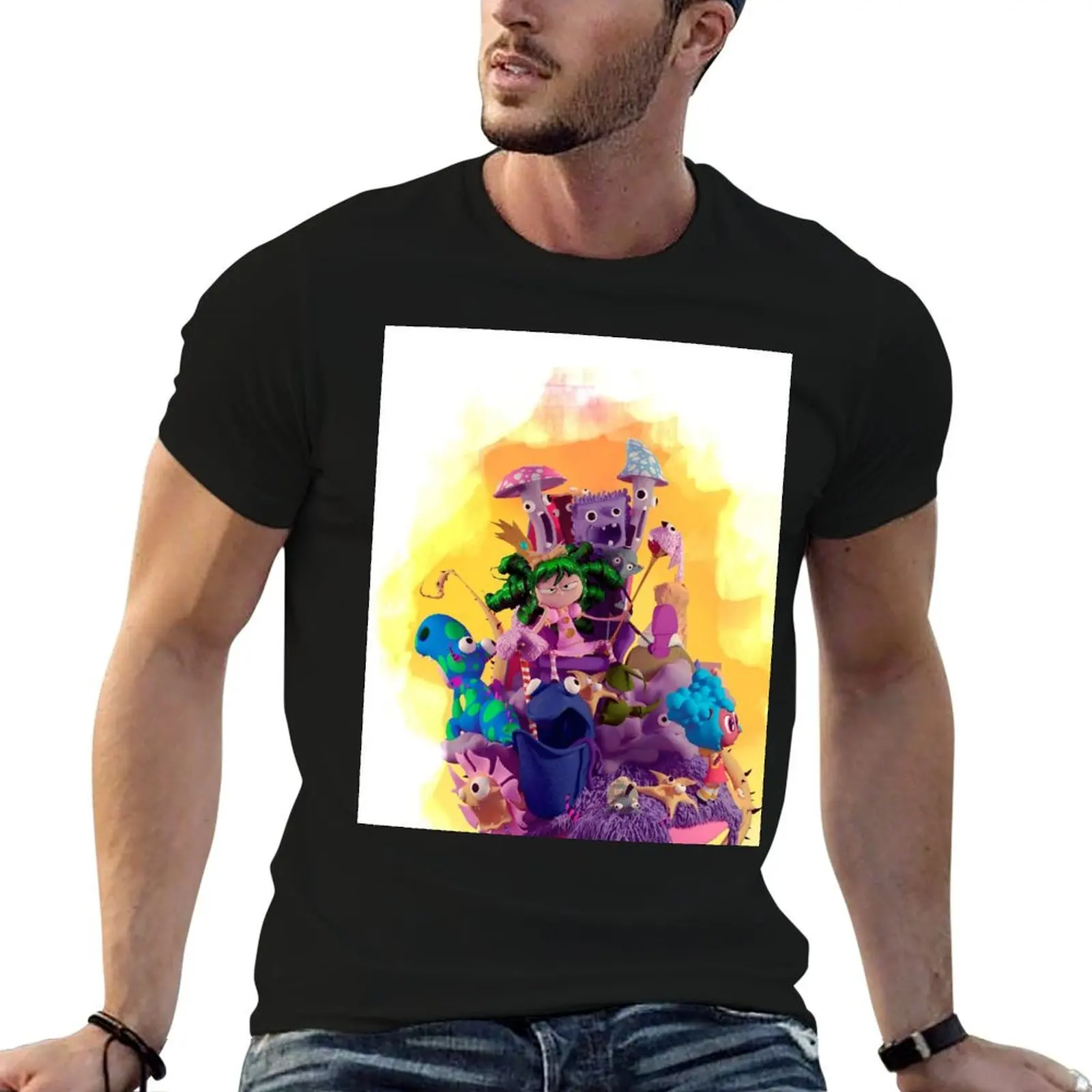 

i hate fairyland T-Shirt t shirt man plain t shirts for man graphic vintage anime t shirts oversize T-Shirt