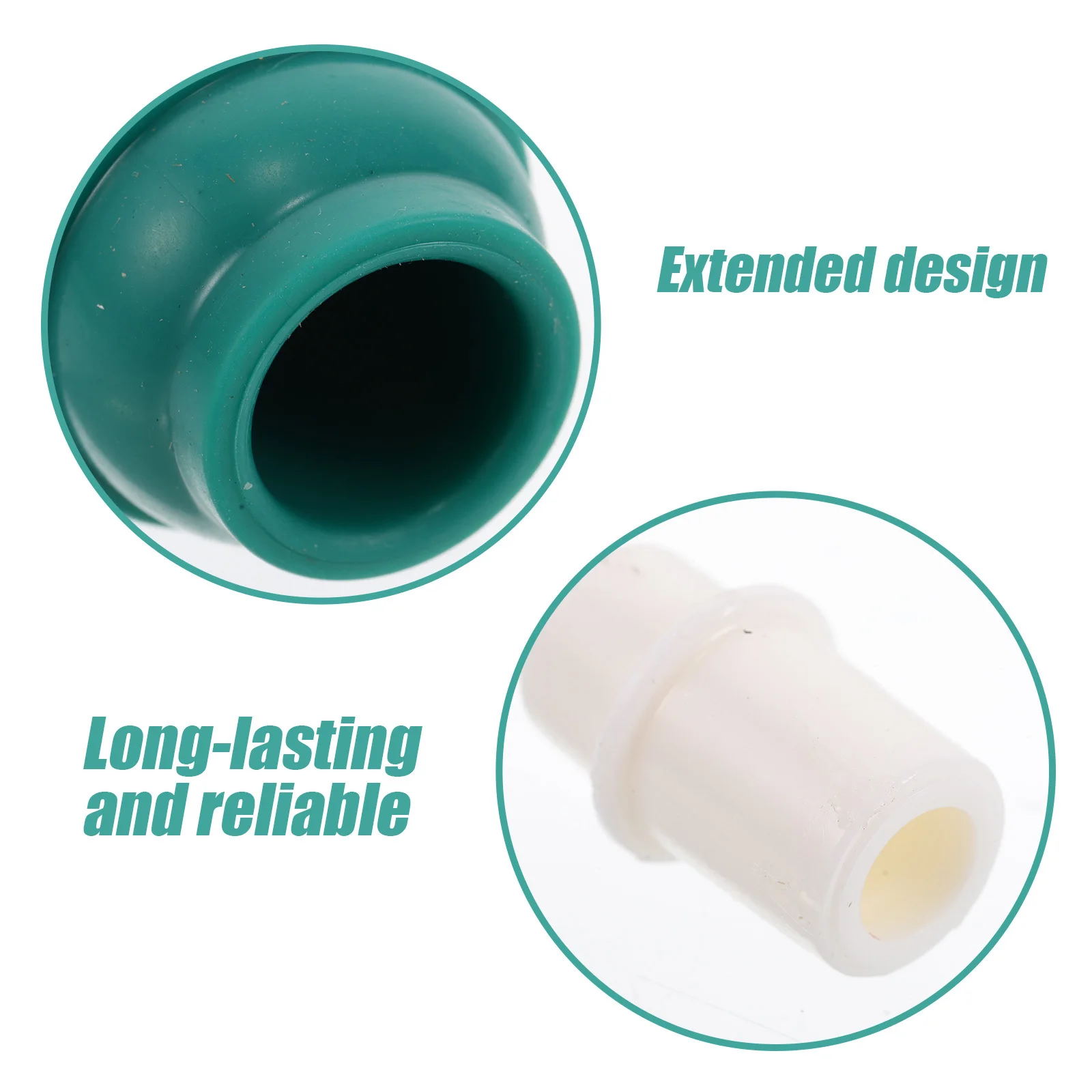 

3 шт., удлинительная трубка для ручного насоса для банок, удлиненные гибкие сменные трубки, утолщенный диаметр для домашней терапии, банки