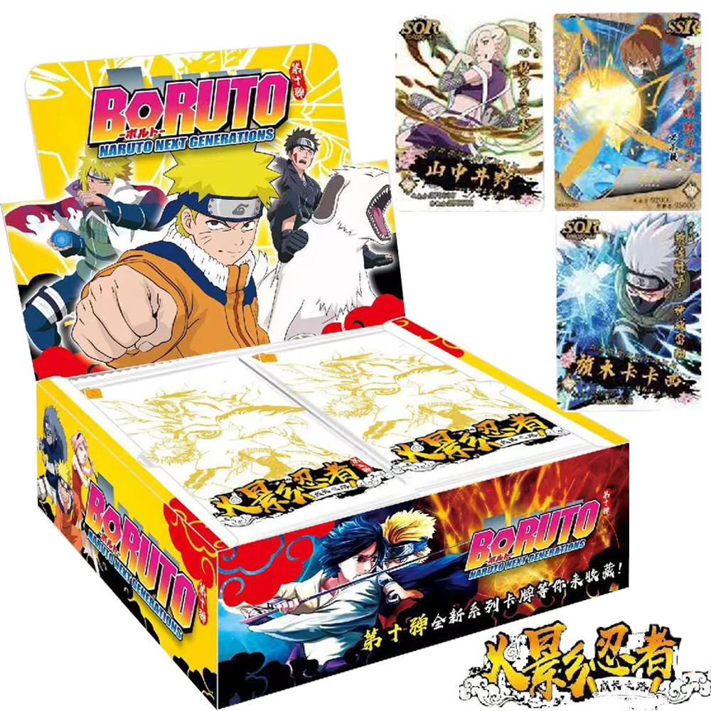 

Genuine NARUTO Card For Child Hatake Kakashi Haruno Sakura Popular Classic Japanese Anime Limited Game Collection Card Kids Toys