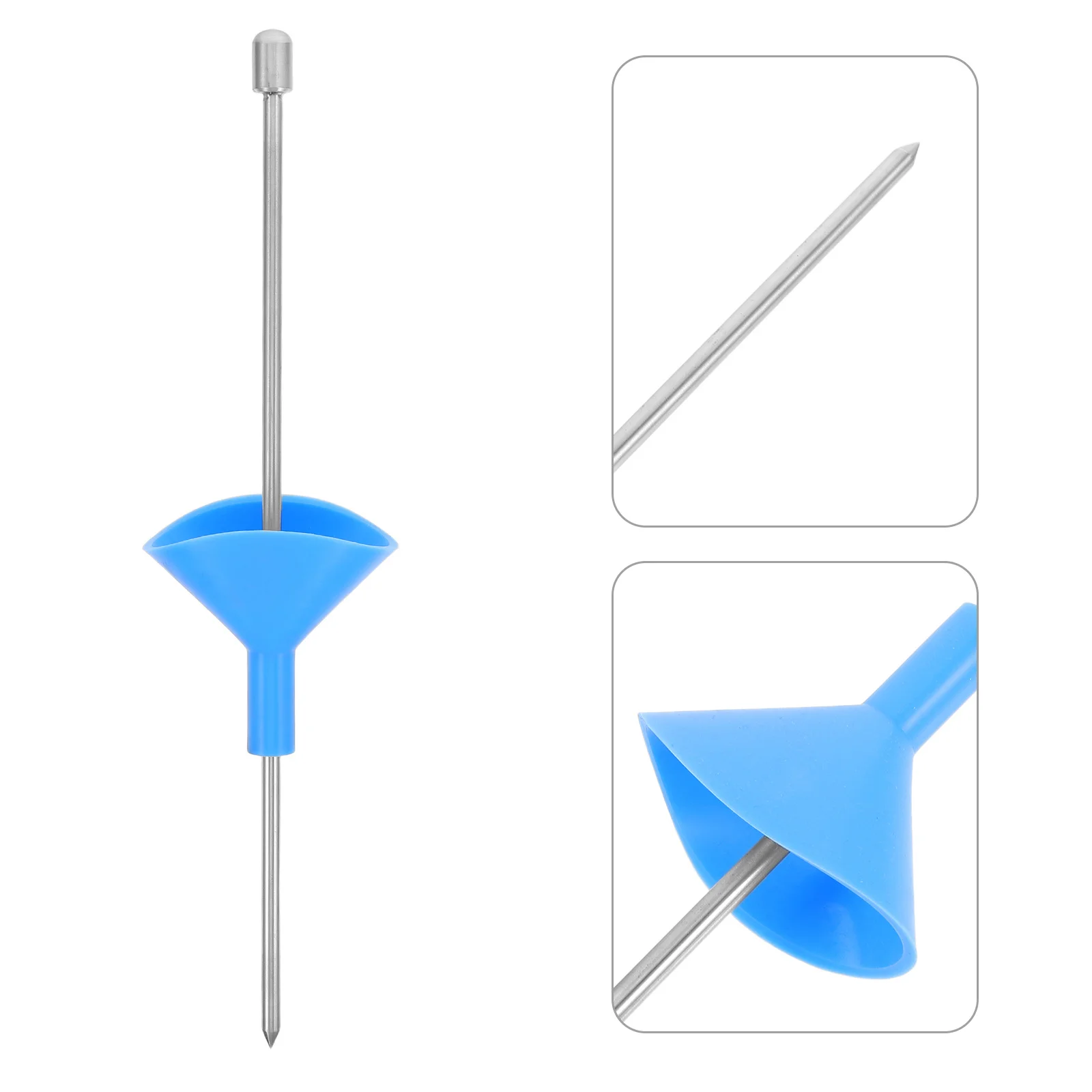 Pipe Testing Rod Stainless Steel Water Leak Detection Device For Accurate Underground Scanning Lightweight Listening Stick