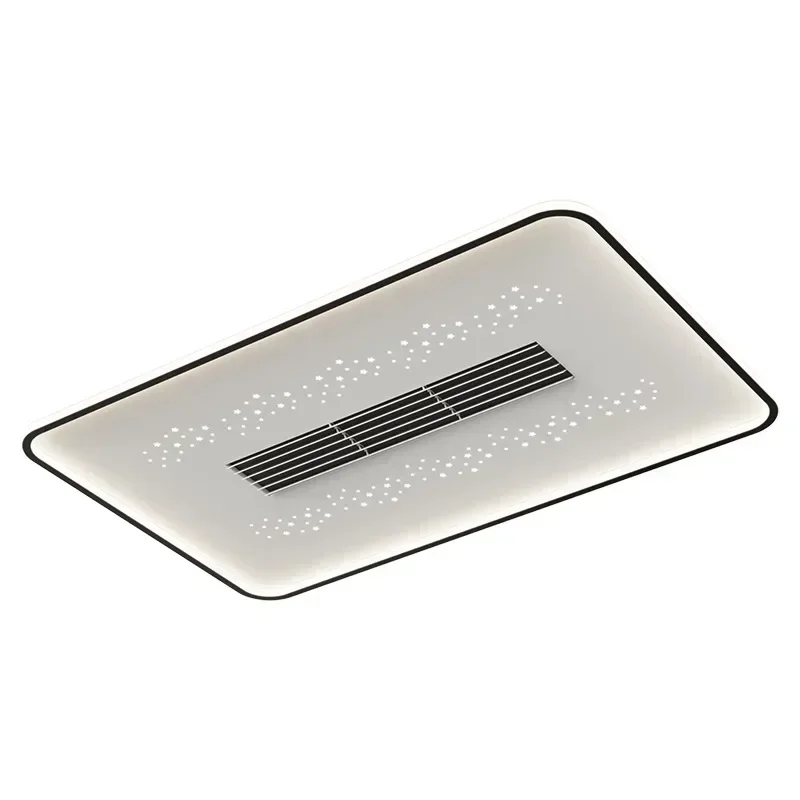 *LED Ceiling Fan Lamp Wind Wheel Invisible Master Bedroom Dining Room Living Room Ceiling Lighting Lustre Luminaire