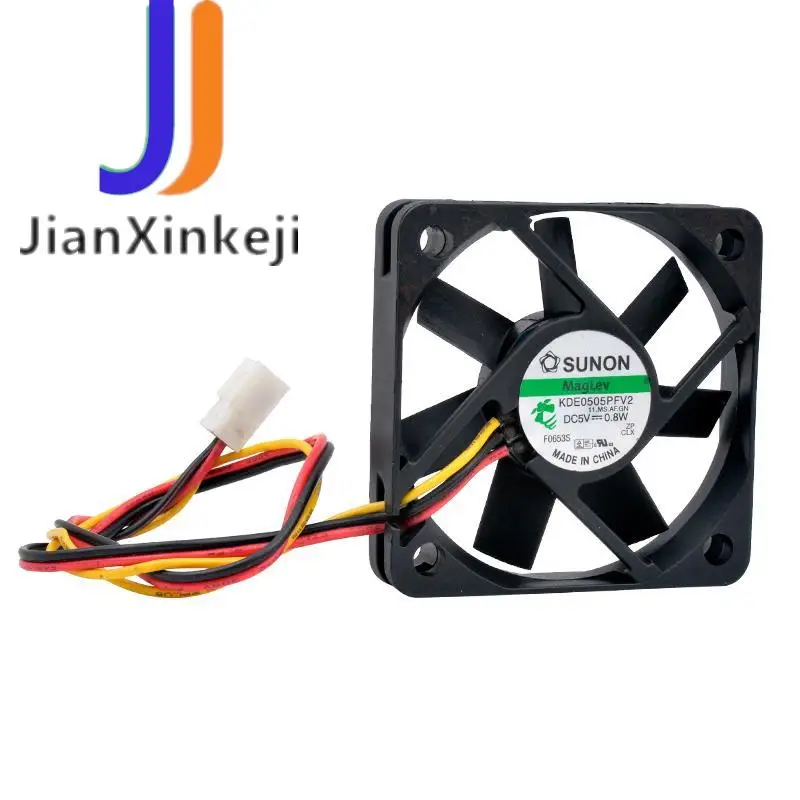 Clear stock special sale KDE0505PFV2 5cm 50mm fan 50x50x10mm DC5V 0.8W 3pin cooling fan for industrial computer router