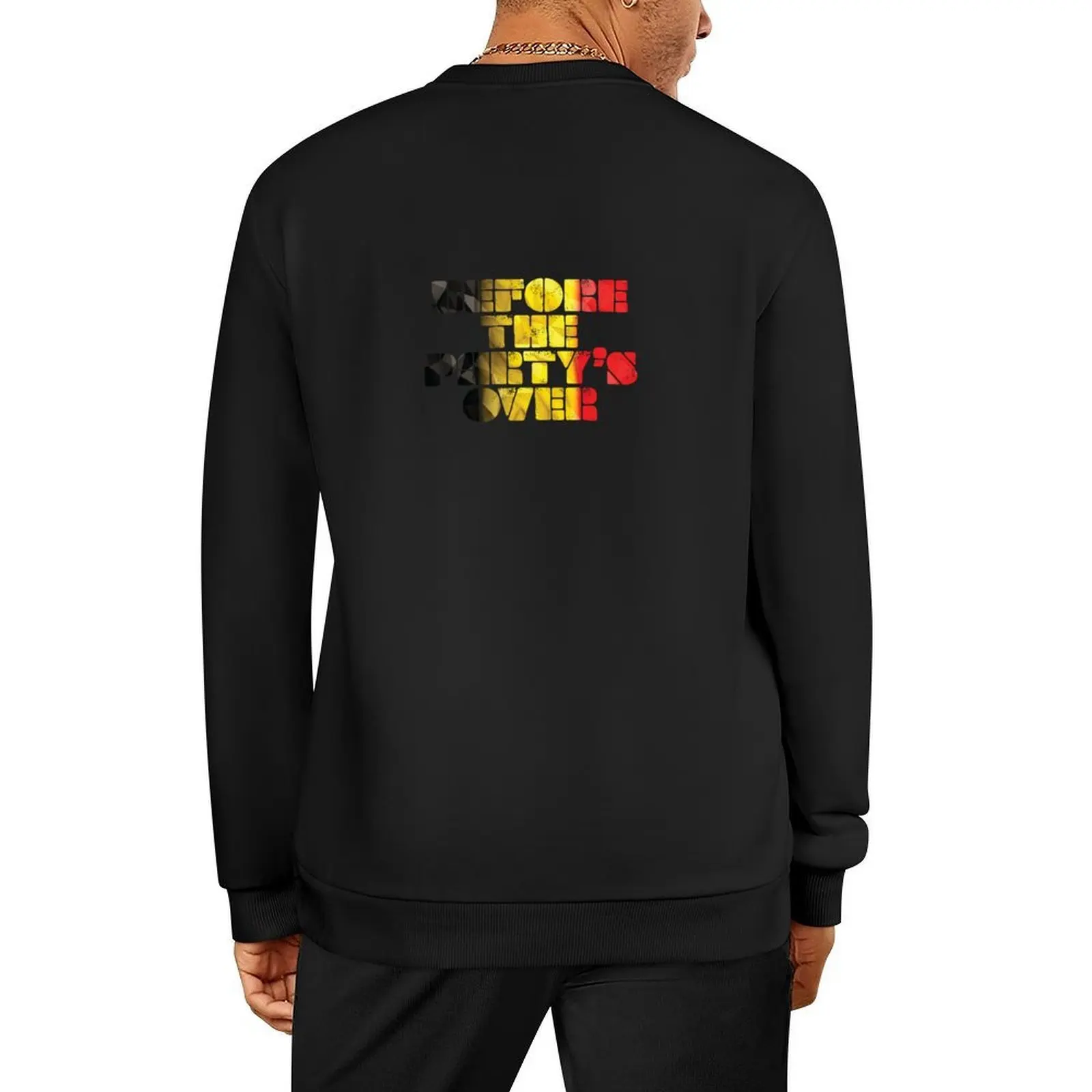 

Before The Party's Over - Mustii - Belgium - Eurovision 2024 Pullover anime clothing men wear sweatshirt male