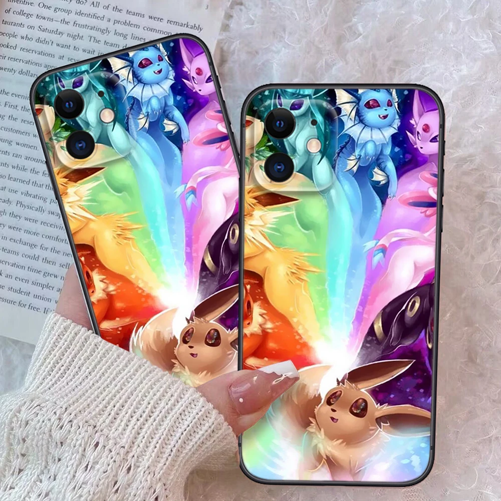 Z41 pokemons eevee Soft Case for Samsung A13 A20 A30 A20S A21S A22 A30S A31 A32 A33 A42 A50 A50S A51 A52 A53 A71 A73 A81 A91