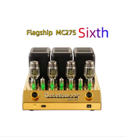 Flagship Version 1:1 Clone Mcintosh MC275 KT88*4 Tube Power Amplifier XLR/RCA Input Class A 4/8/16Ω 75W mono