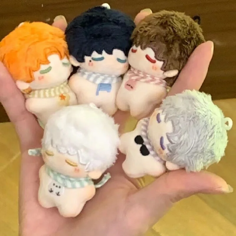 

Mini 5cm Doll Pendant Light And Night Love Sea Star Body Girl's Heart Pendant Toy Collectible Figures Cute Hanging Ornament