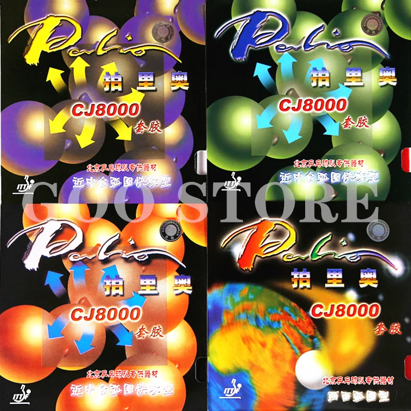 Palio CJ8000 tenis stołowy gumowa pętla typ Pips-In oryginalny Palio CJ8000 Ping Pong gąbka