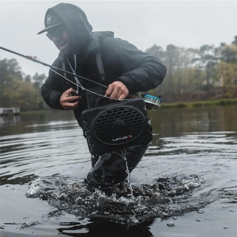 Turtlebox Original Gen 3: Altavoz Bluetooth portátil para exteriores: ultra ruidoso (120 dB), resistente al agua (IP67), resistente a impactos,