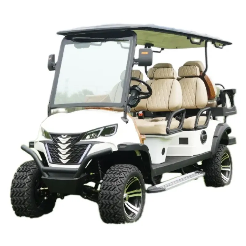 4kw 5kw 7.5kw Motor 4 Person 72v Electric Lifted Golf Cart Off Road Buggy With Lithium Battery