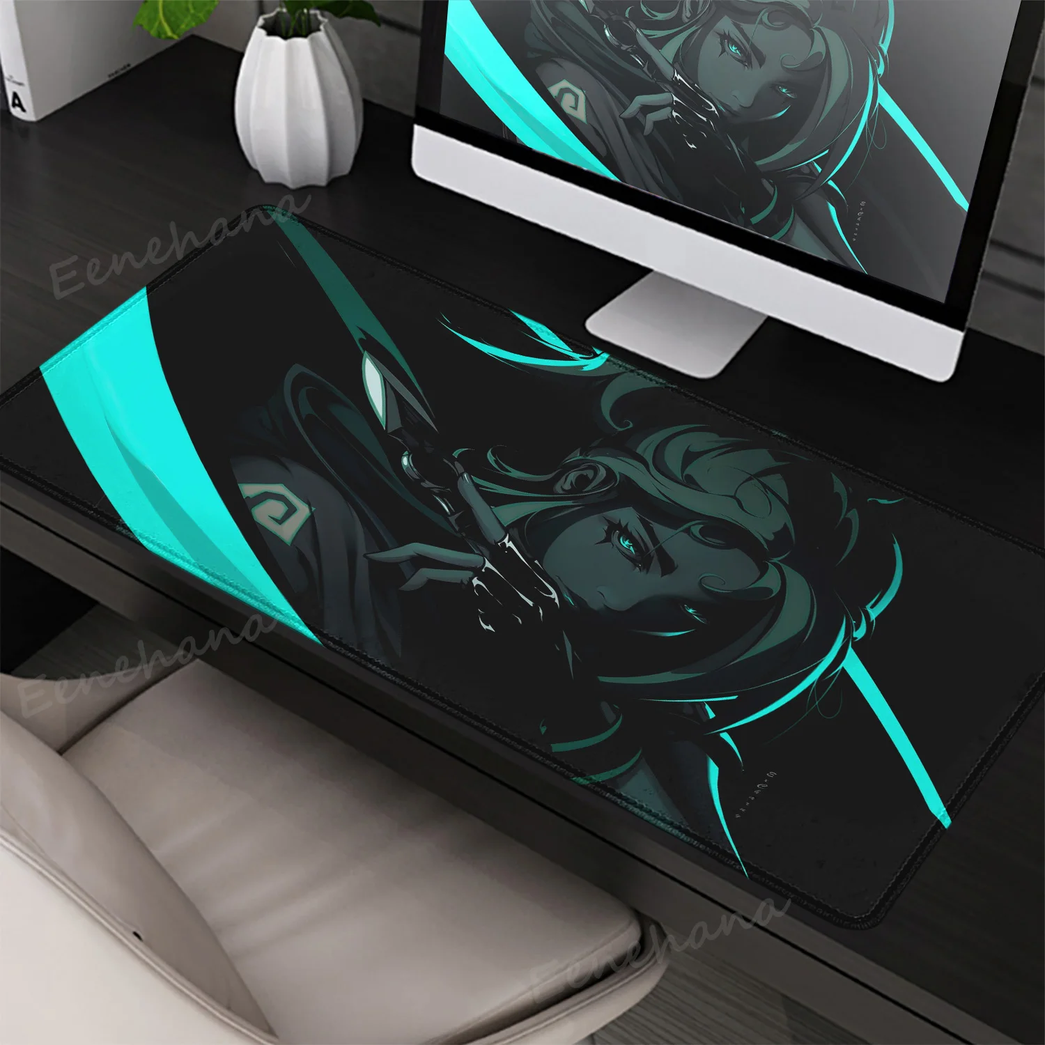 Mouse Pad Valorant Mousepad Gamer Computer Offices Big Mousepepad Desk Mat Xxl Office Rug Mausepad Gaming Mats Deskmat Mouspad