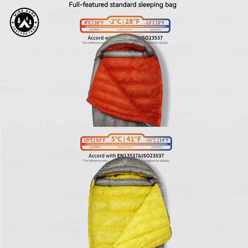 AEGISMAX Dusk 800FP Down Sleeping Bag 4℃-2℃