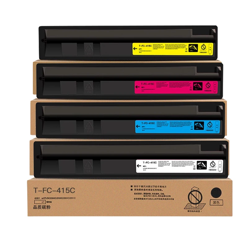 Cartucho de tóner T-FC415C/E/U/D/P T-FC415 Compatible con Toshiba E STUDIO 2515AC 3015AC 3515AC 4515AC 5015AC 2010AC 2110AC 2510AC