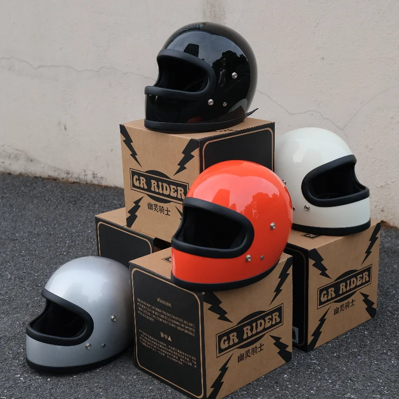 خوذة دراجة نارية كلاسيكية يابا - مراجعة Motorcycle Gear Japan وسعره