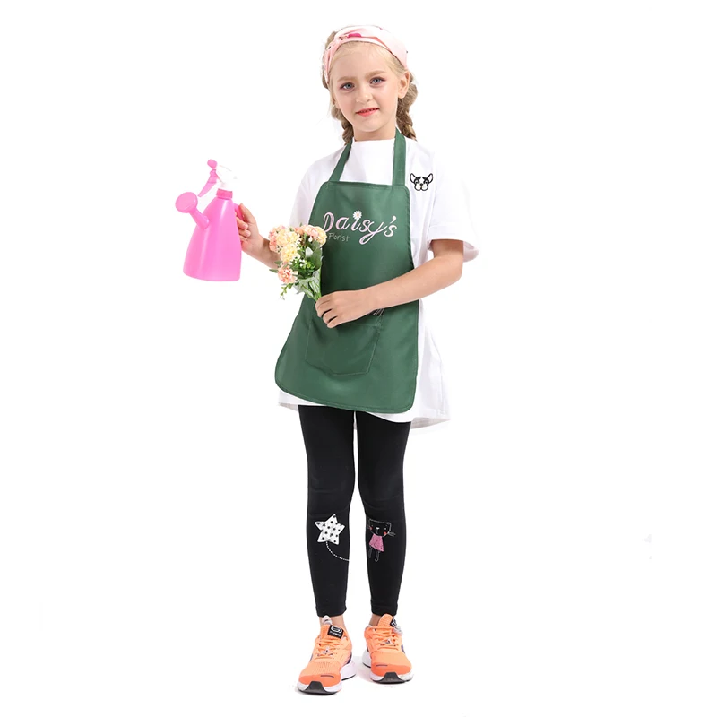 Tablier Vert pour Garçons et Bol, Costume de user inier, Uniforme de user inage, Carnaval, Maternelle, Jeu Imbibé