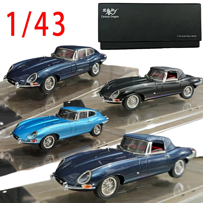 

Century Dragon 1/43 Diecast Jaguar 1961E Тип Модель автомобиля из сплава Jaguar Кабриолет Спортивные автомобили Игрушки для мальчиков Оригинальная коробка