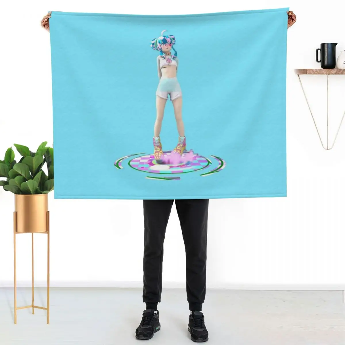 

Yameii Yam Yam Throw Blanket Soft Breathable Blanket for Night Sleeping