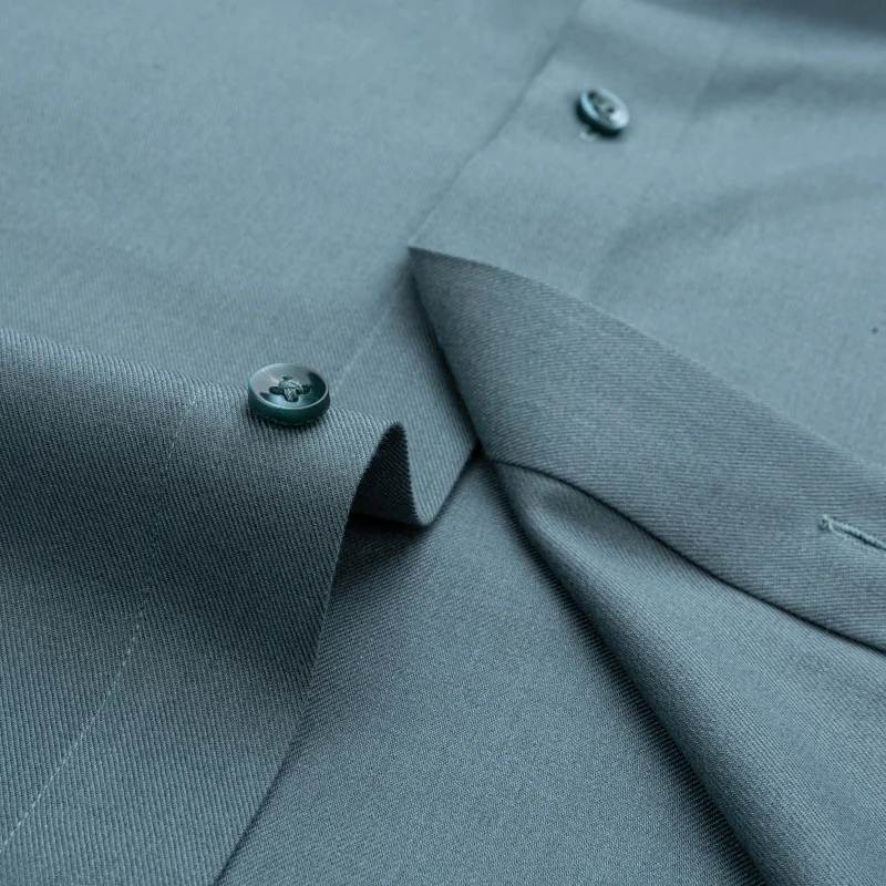 5XL New Style No Trace Men's Long Sleeve Bamboo fiber Easy Care Youth Office Wear Work White Shirts Men Long Sleeve Slim Fit