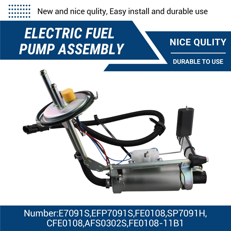 Auto-elektrische Kraftstoffpumpenbaugruppe für Jeep Cherokee oder Wagoneer L6 4.0L 1987–1990 E7091S