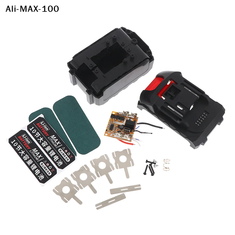 【Au】Li-Ion Battery Case Circuit Board PCB For Lomvum Zhipu Hongsong Jingmi Rechargeable