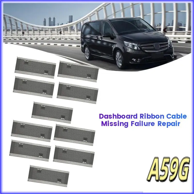 

G9-10 шт. ленточный кабель для пиксельной приборной панели для Mercedes Benz Vito MB, ЖК-дисплей приборной панели, пиксельные недостающие запасные части