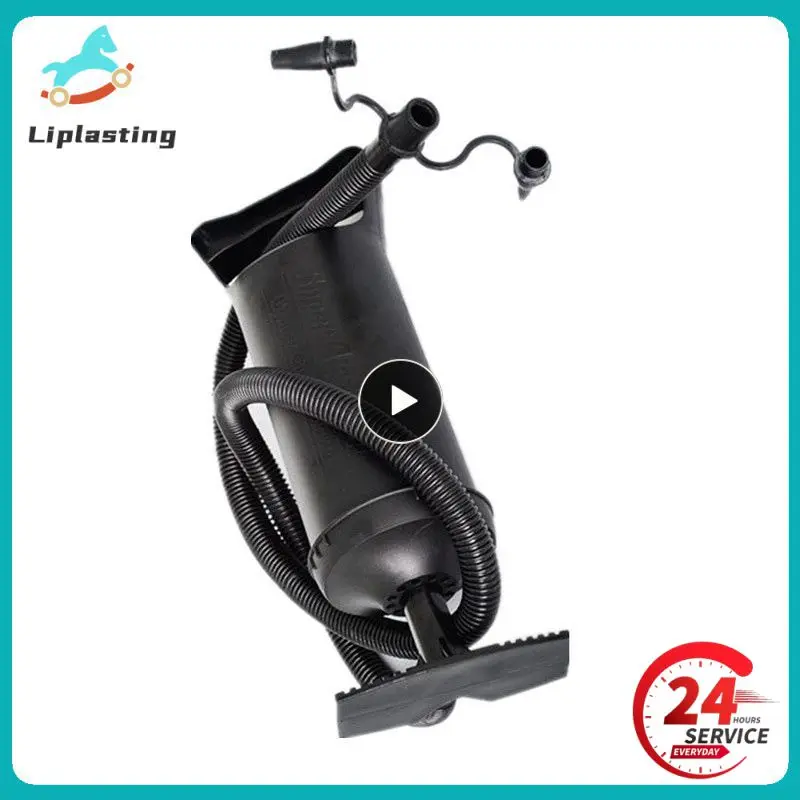 

Quick Hand Air Pump Manual Compressor for Inflatable Mattress Swimming Ring Pool Toy Hand-pull Fast Air Filling Inflator Blower