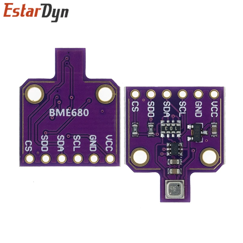 Imagem -03 - Sensor de Pressão de Umidade de Temperatura Digital Placa de Desenvolvimento de Módulo Sensor de Alta Altitude Cjmcu680 Bme680