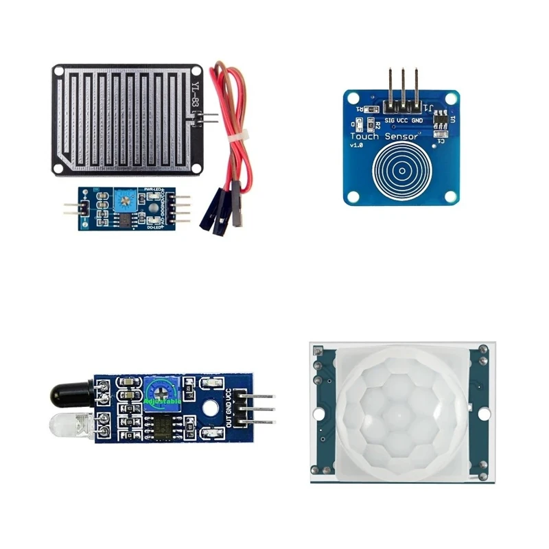 Kit de module de capteur pour capteurs robots, kit de démarrage d'apprentissage 22 en 1