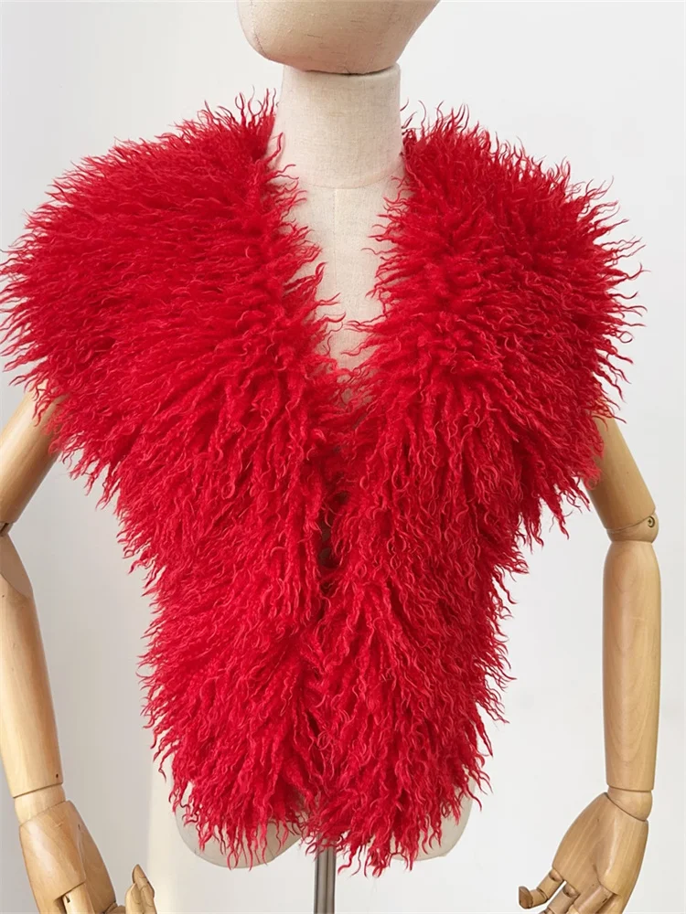 Camiseta sin mangas peluda Sexy de gato extraño para mujer, cuello Halter con cordones y espalda descubierta, estilo Hipster, chaleco elegante de lujo salvaje Hottie Street Clubwear