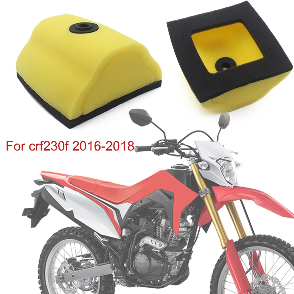 

Моющийся Поролоновый воздушный фильтр для мотоцикла, воздухозаборник для Honda CRF150F CRF230F CRF 150 230 F, грязеотталкивающий элемент