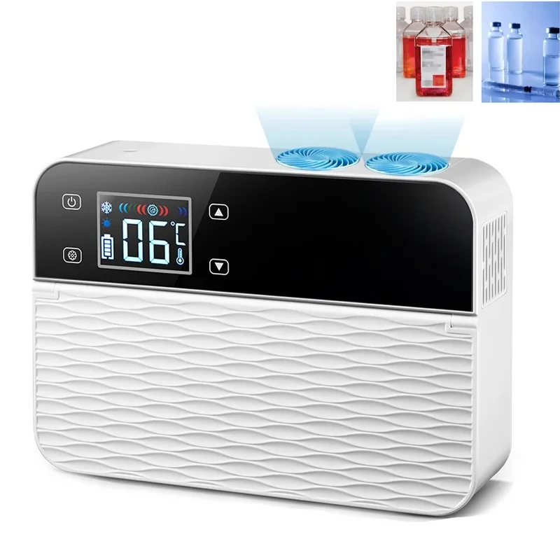 Insulin Cooler Small Fridge Cooler USB Mini Refrigerator Portable Insulin Bag Travel Keep Chilled MedsMedical Insulin Case