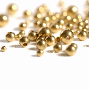 50 قطعة 3/4/5/6/8 مللي متر الأصلي النحاس الخرز جولة الكرة فاصل الخرز فضفاضة للمجوهرات صنع الملحقات DIY أعلى 6 إجمالي مبيعات نحاسية في الصين - رقم 4