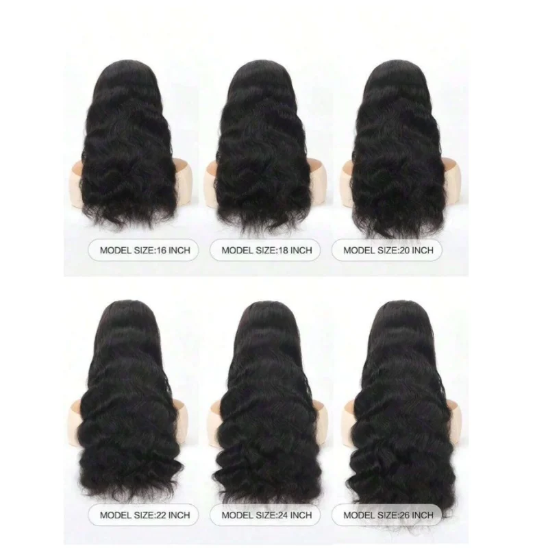 40 بوصة الجسم موجة الباروكات الشعر البشري 13x4 13x6 HD الدانتيل الشفاف الباروكة الأمامية للنساء المظهر الطبيعي قبل قطعها مع شعر الطفل