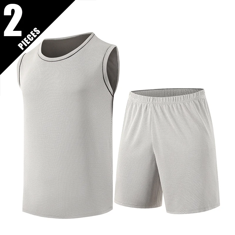 

Мужской костюм из 2 предметов - молодежный, летний и весенний, однотонный, спортивный, удобный, дышащий, повседневный, домашний, модный