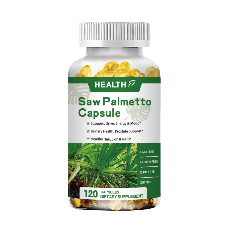 Gezondheid Zag Palmetto Biotine Geavanceerde 2-In-1 Combo Voor Haargroei. Veganistische Capsules Supplement Met Natuurlijk Zaagpalmetto-Extract