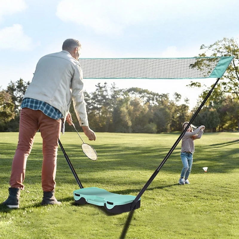 Foldable Badminton Net Bracket Portable Badminton Net Rack Outdoor Scalable Badmintons Nets Large Professional Sports Equipments