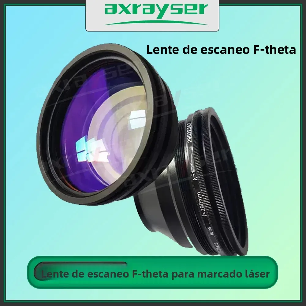 Lente de escaneo f-theta F100 F160 F330 YAG lente de marcado lente de escaneo para piezas de máquina de marcado láser de fibra óptica YAG de 1064nm