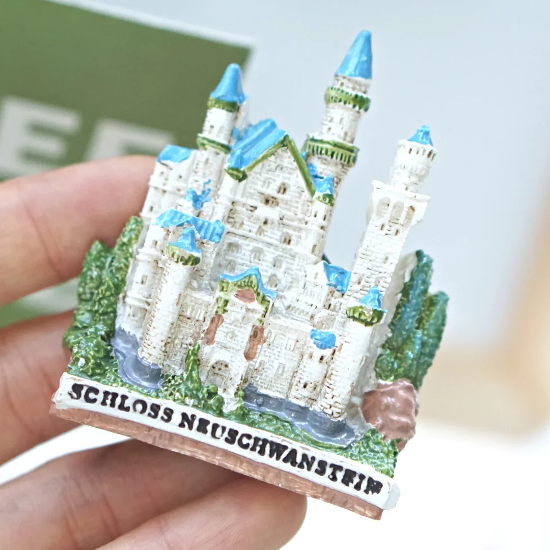 ألمانيا السفر الهدايا التذكارية ألمانيا ثلاثية الأبعاد مغناطيس الثلاجة برلين ميونيخ كولونيا الوقواق ساعة ديكور المنزل مغناطيس الثلاجة #6