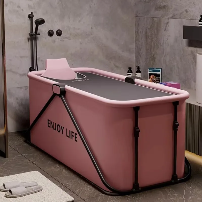 

Shower Kids Baby Large Bathtubs Slip Women Adults Baby Bathtub Foldable Strong Bathroom Baignoire Pliable Abulte Home Furniture