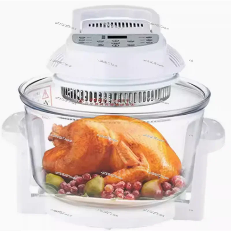 Air fryer household new type no-turn-over intelligent large-capacity multi-function oil-free oven