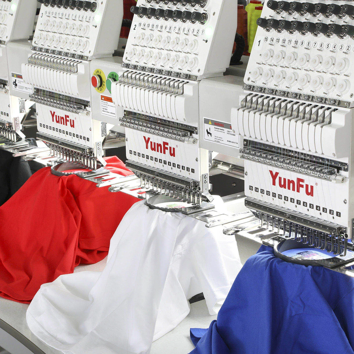 High-Speed User-Friendly 10 Touchscreen Embroidery Machine 15 Custom Automatic Performance-Dahao A15 YUNFU Next-Gen Technology