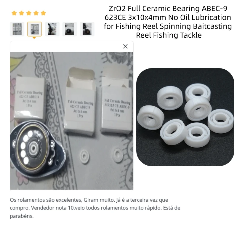 2/3/4/5P MR105 5X10X4 mm Vollkeramiklager ABEC-9 Keramik-Zirkonoxidlager MR63 MR74 MR84 MR85 MR95 MR104 MR105 MR106 MR115 – Detail 18